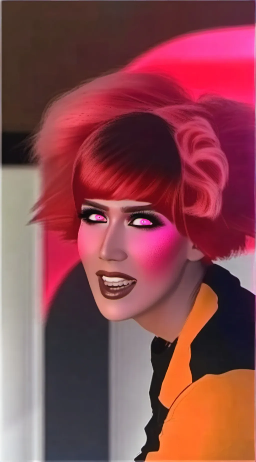 ai character: Mha meets spinel  background