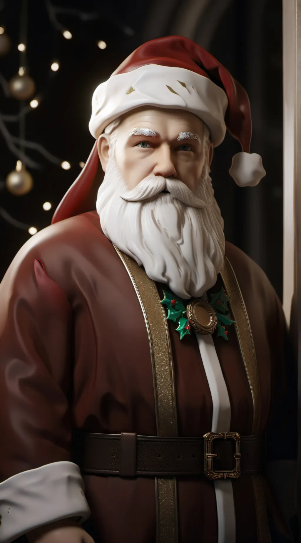 ai character: Santa IDKsterling background