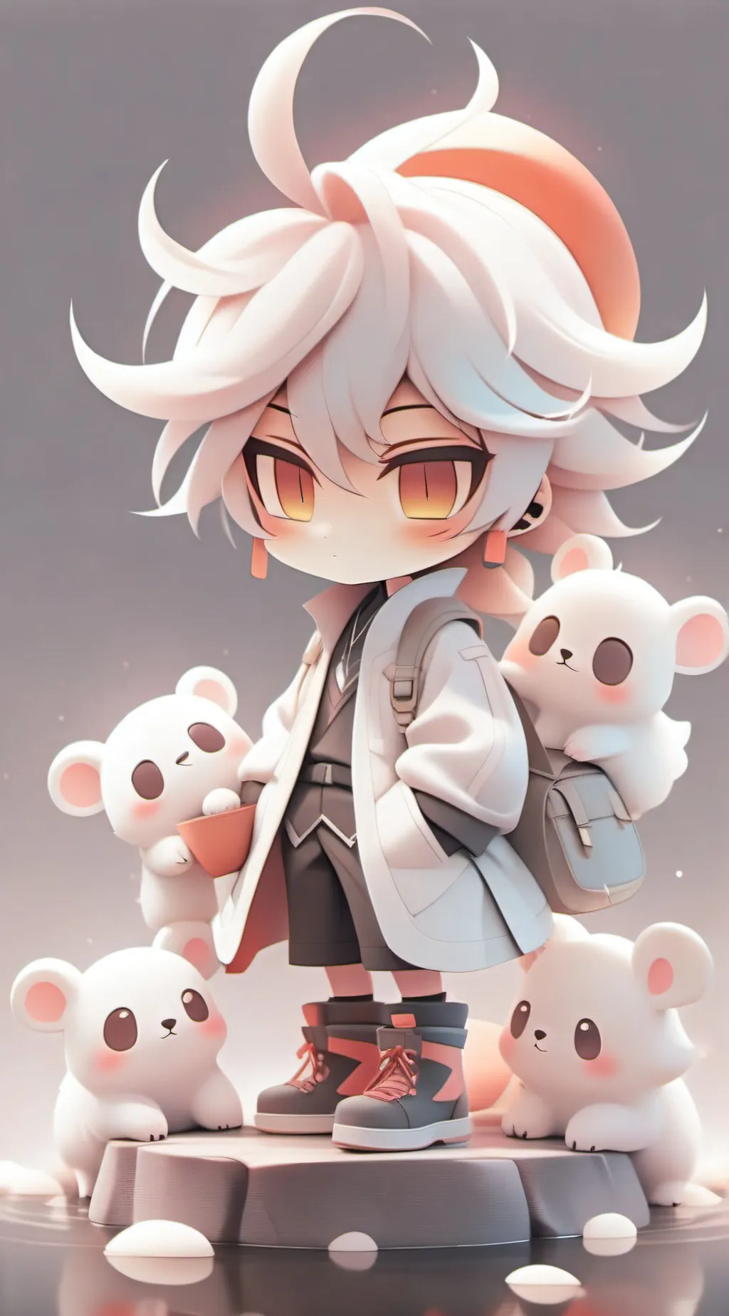 ai character: Alastor and you background