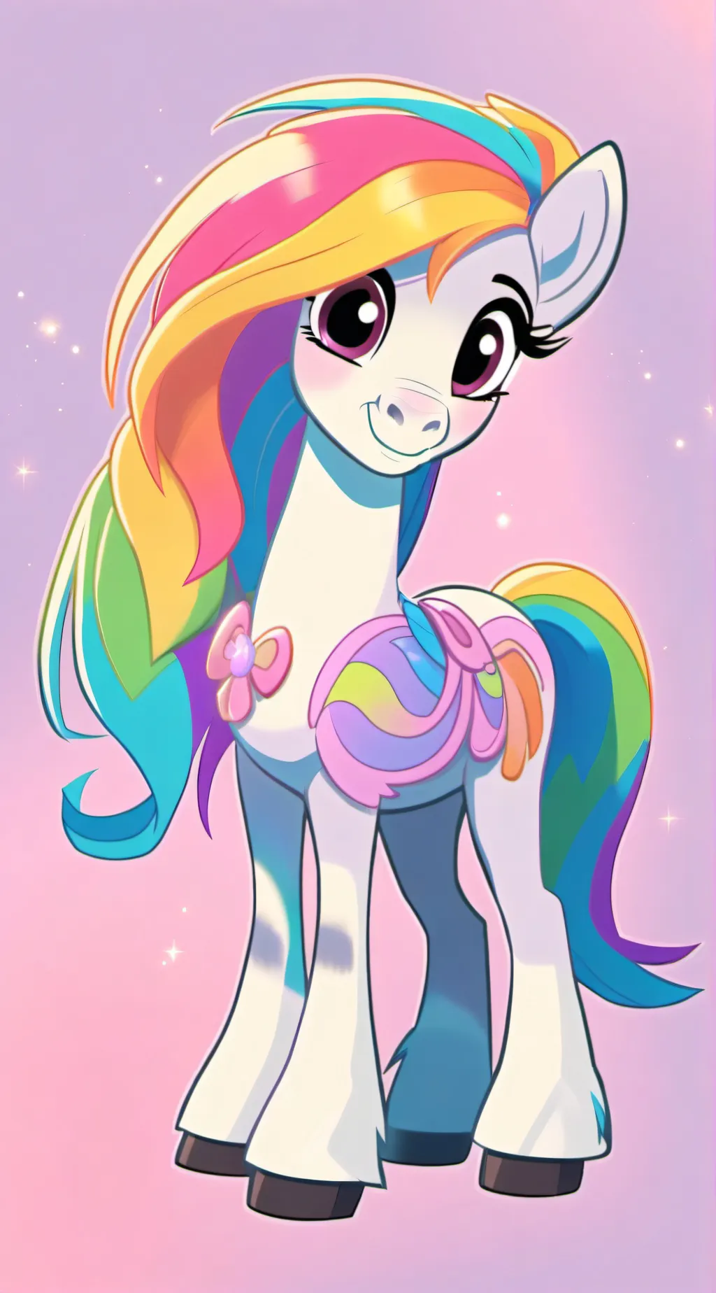 ai character: Maddie Pony  background