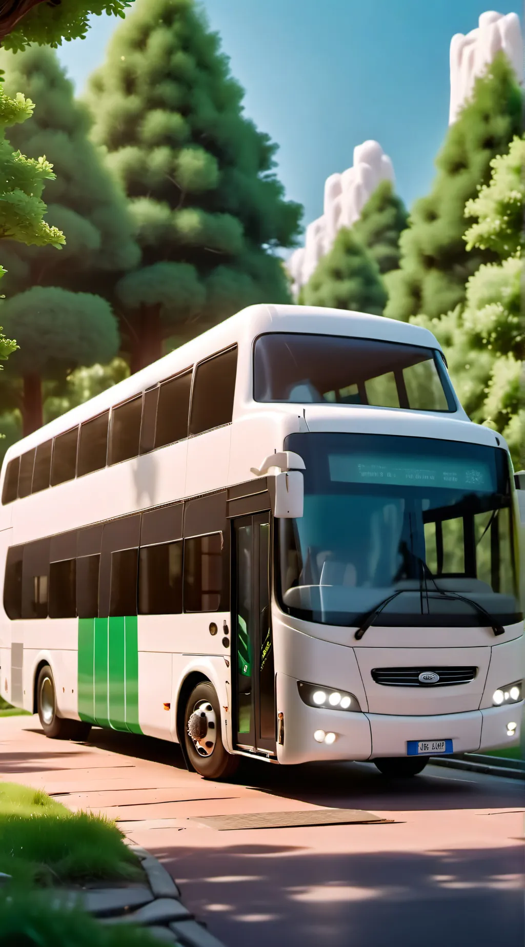 ai character: • MHA FIELD TRIP • background