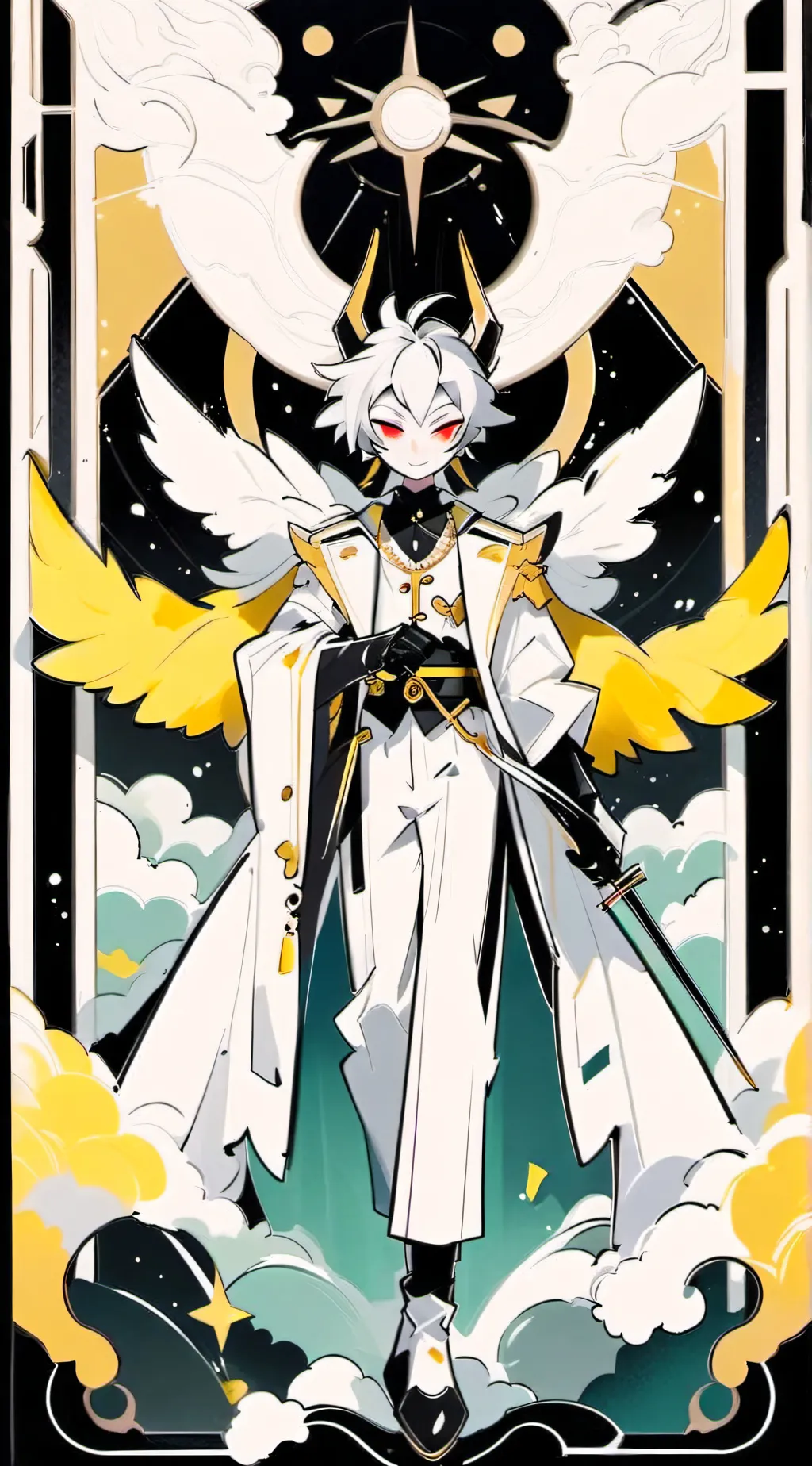 ai character: stolas background