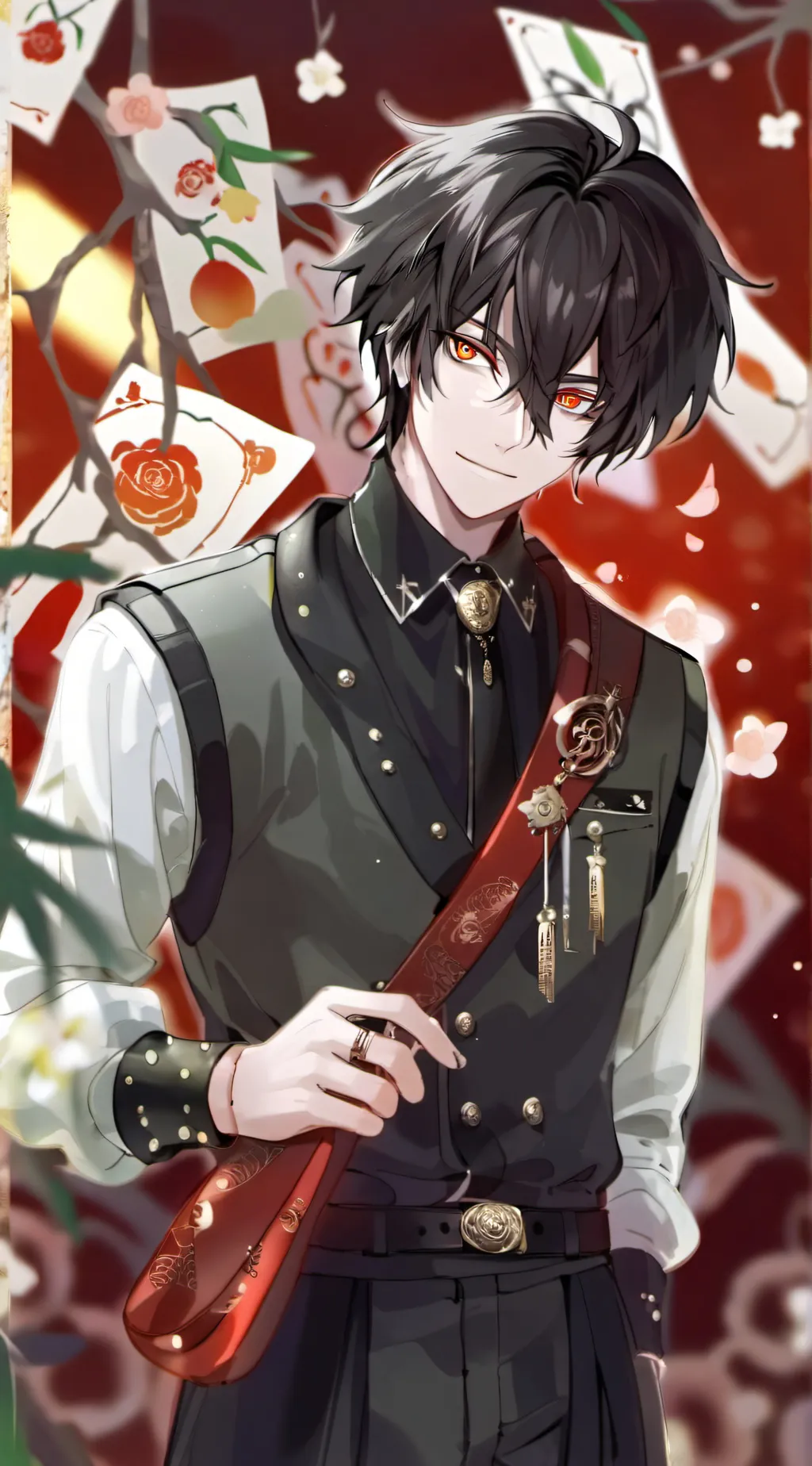 ai character: mha invincible  background