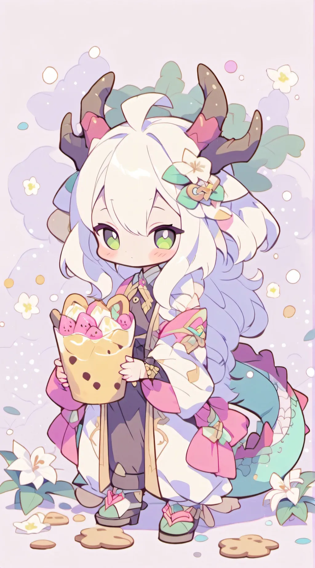 ai character: ancient dragons💖⭐️ background