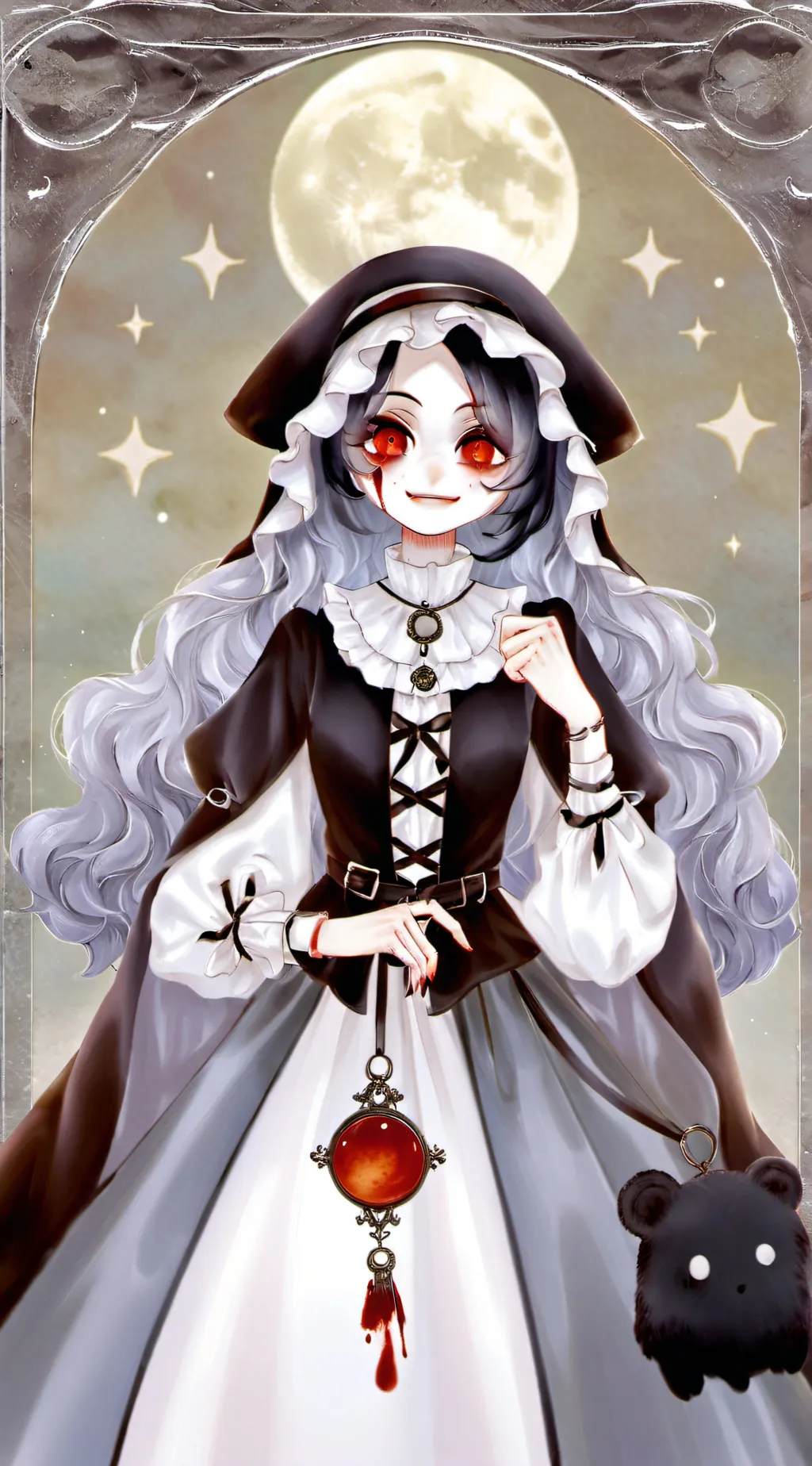 ai character: Bloodmoon background