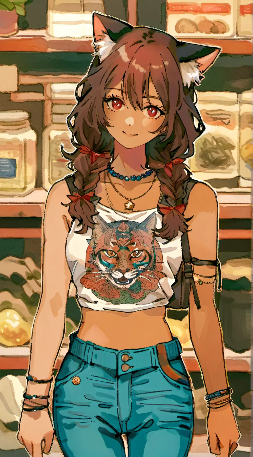 ai character: ~☆Kia☆~ background