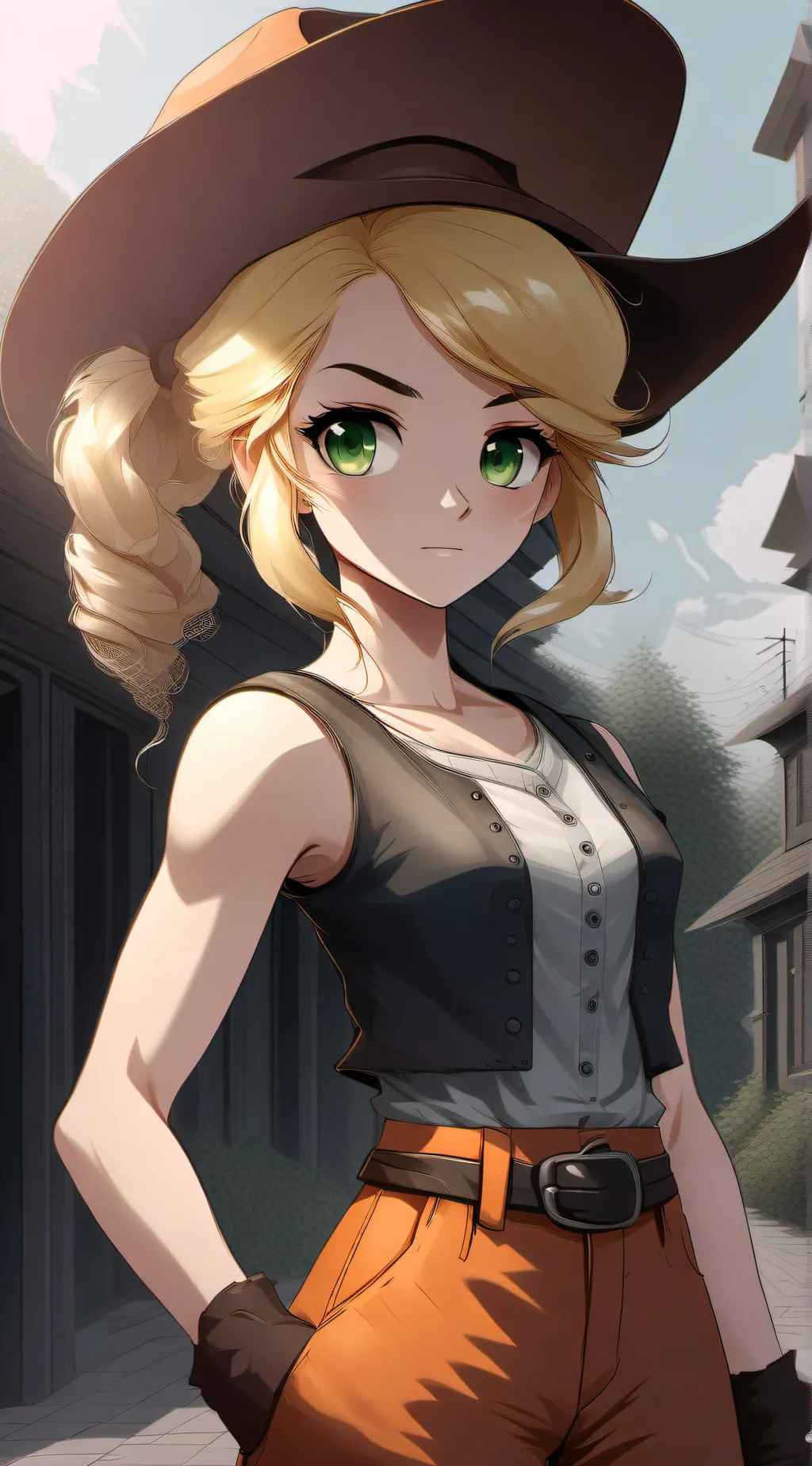 ai character: apple jack background