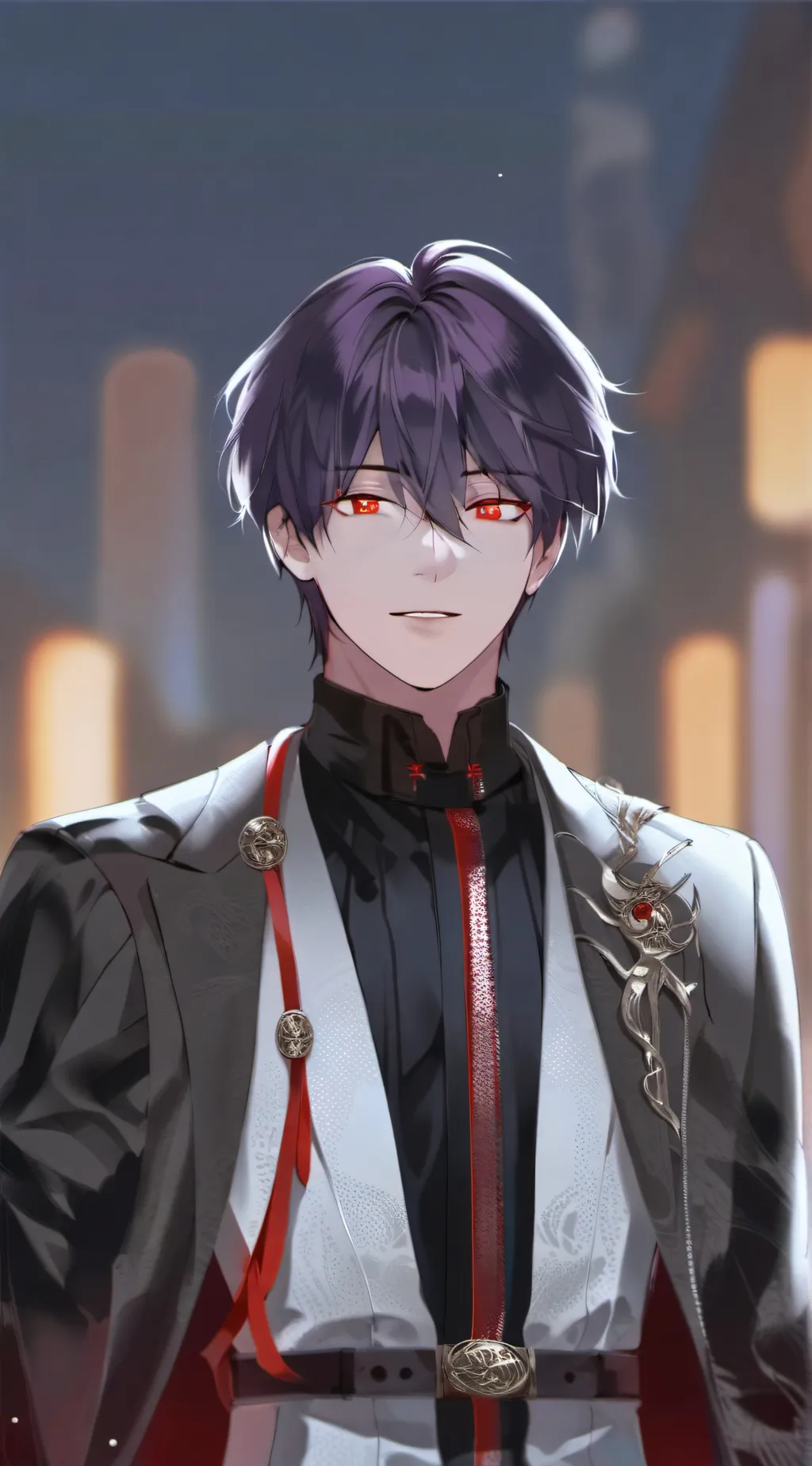 ai character: lion background