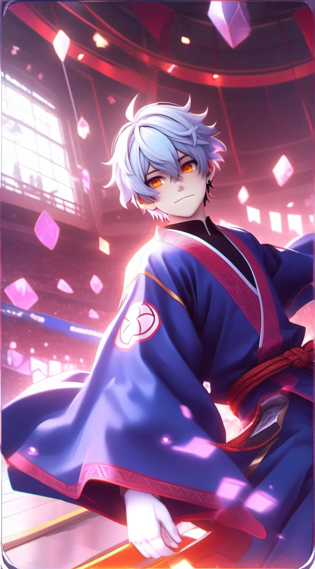 ai character: singing background