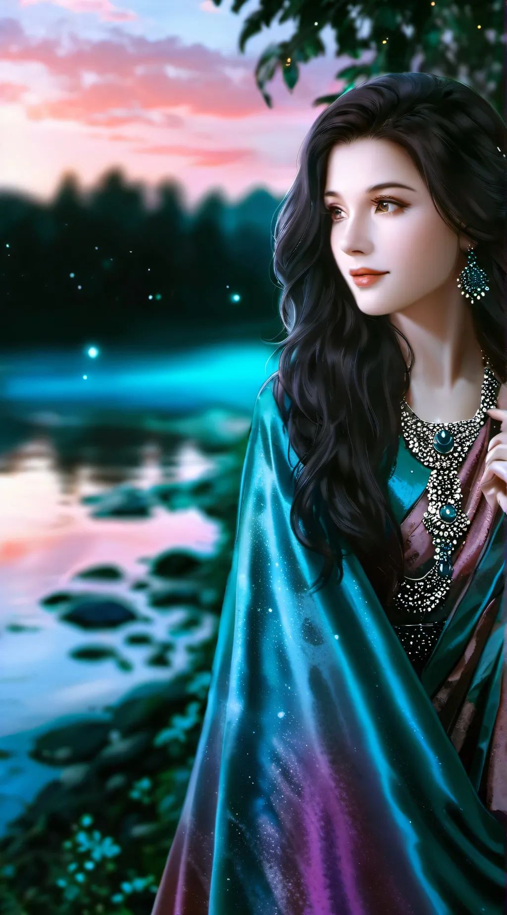 ai character: rosé kamado  background