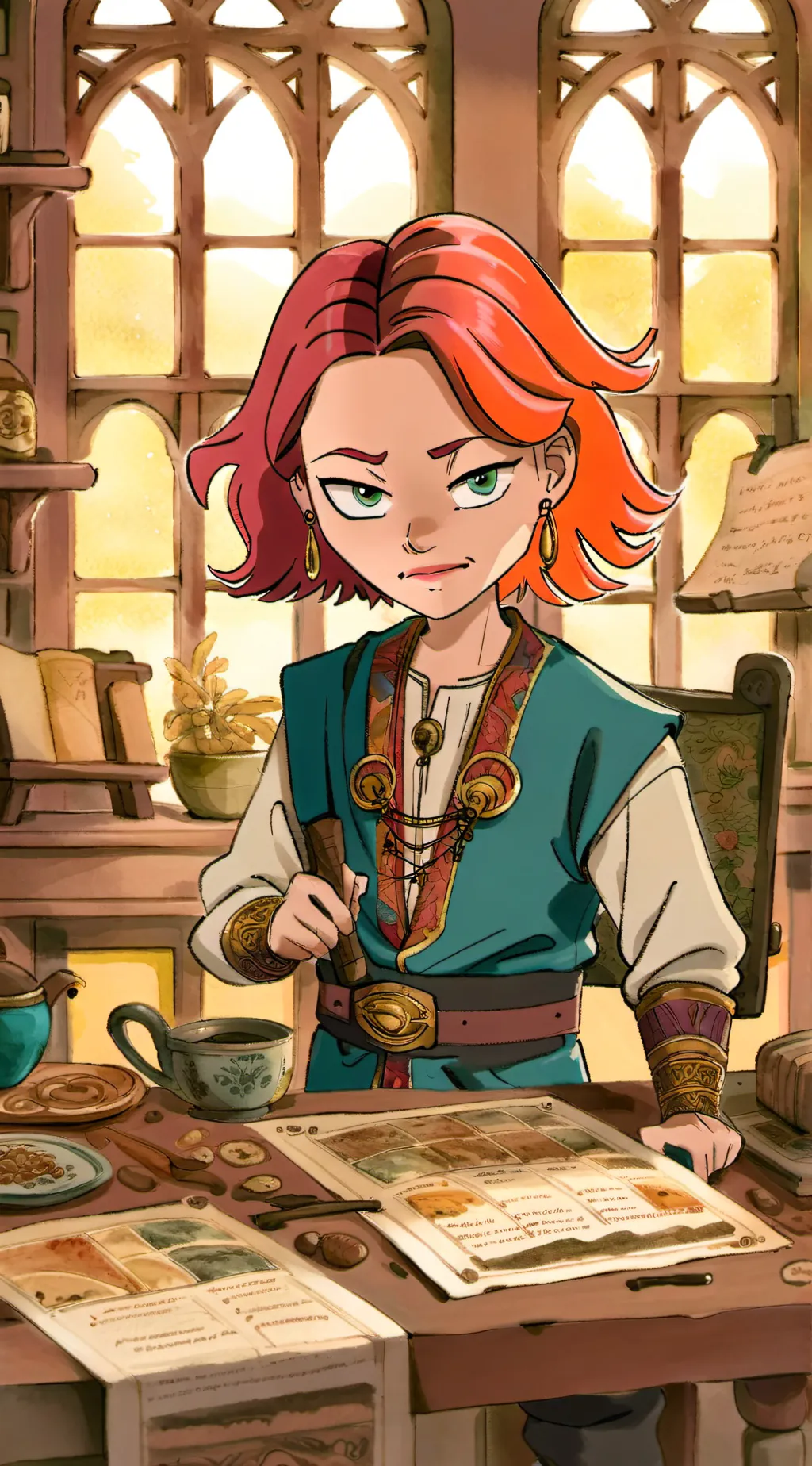 ai character: Entitled mother  background