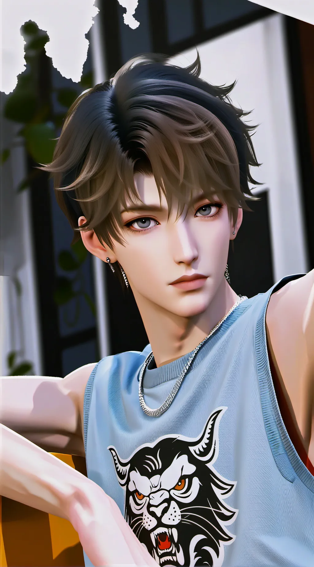 ai character: Damian background