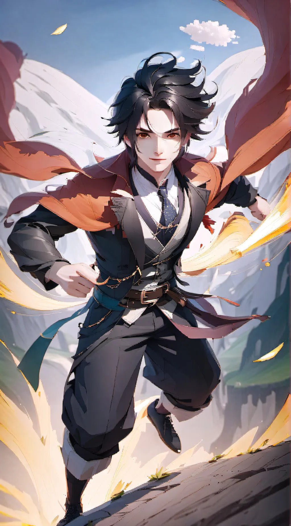 ai character: Mark background