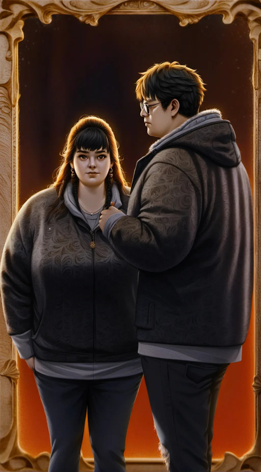 ai character: Fat sickness  background