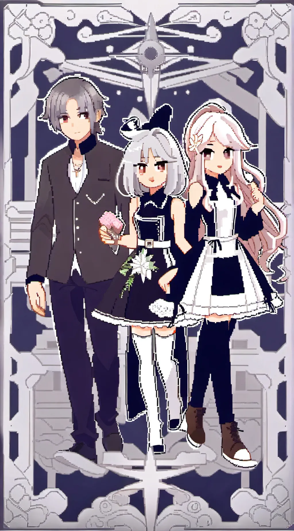 ai character: brownies background