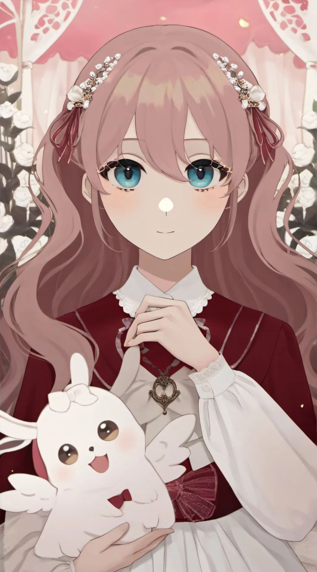 ai character: Lucy  background