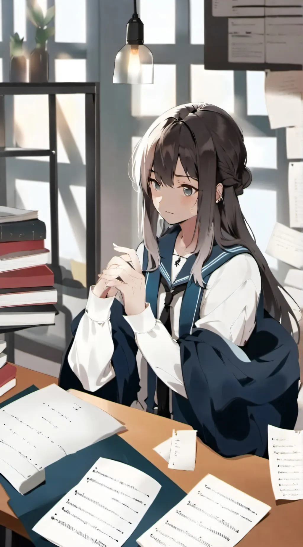 ai character: math tutor helper background