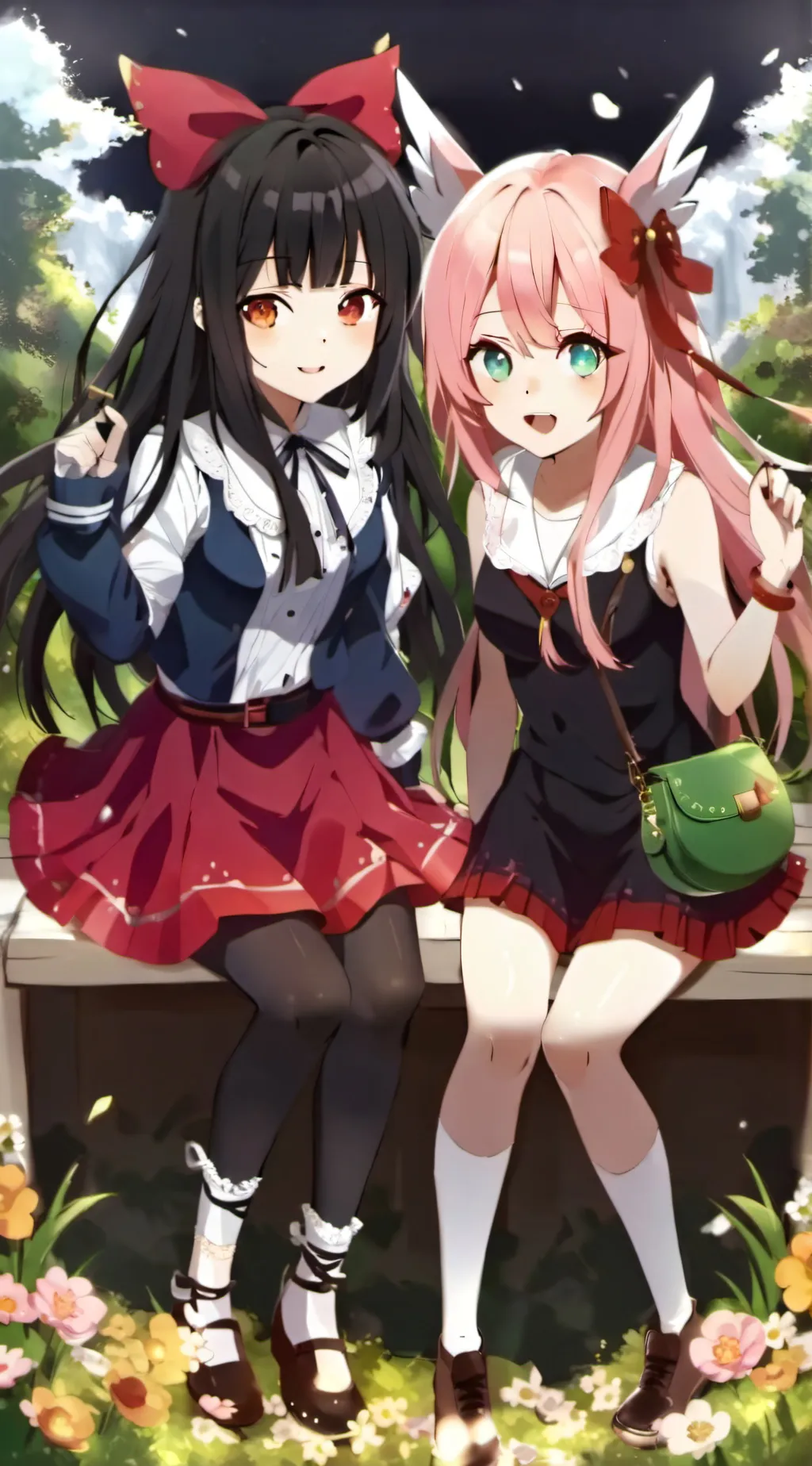 ai character: Shinobu and mitzur background