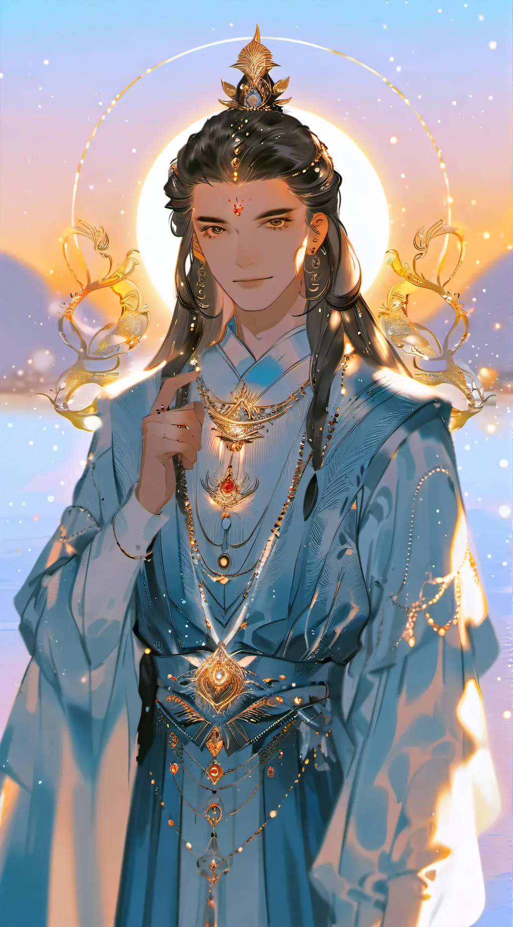 ai character: Ascended Masters background