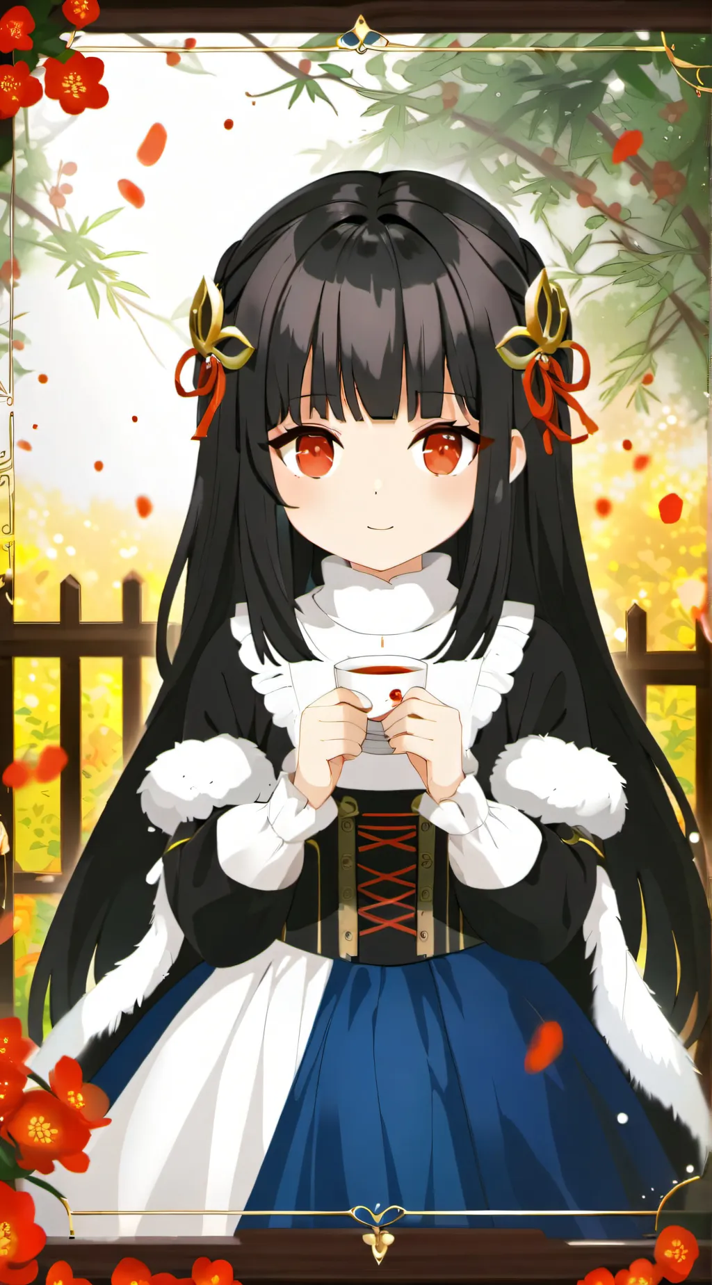 ai character: 長門 background