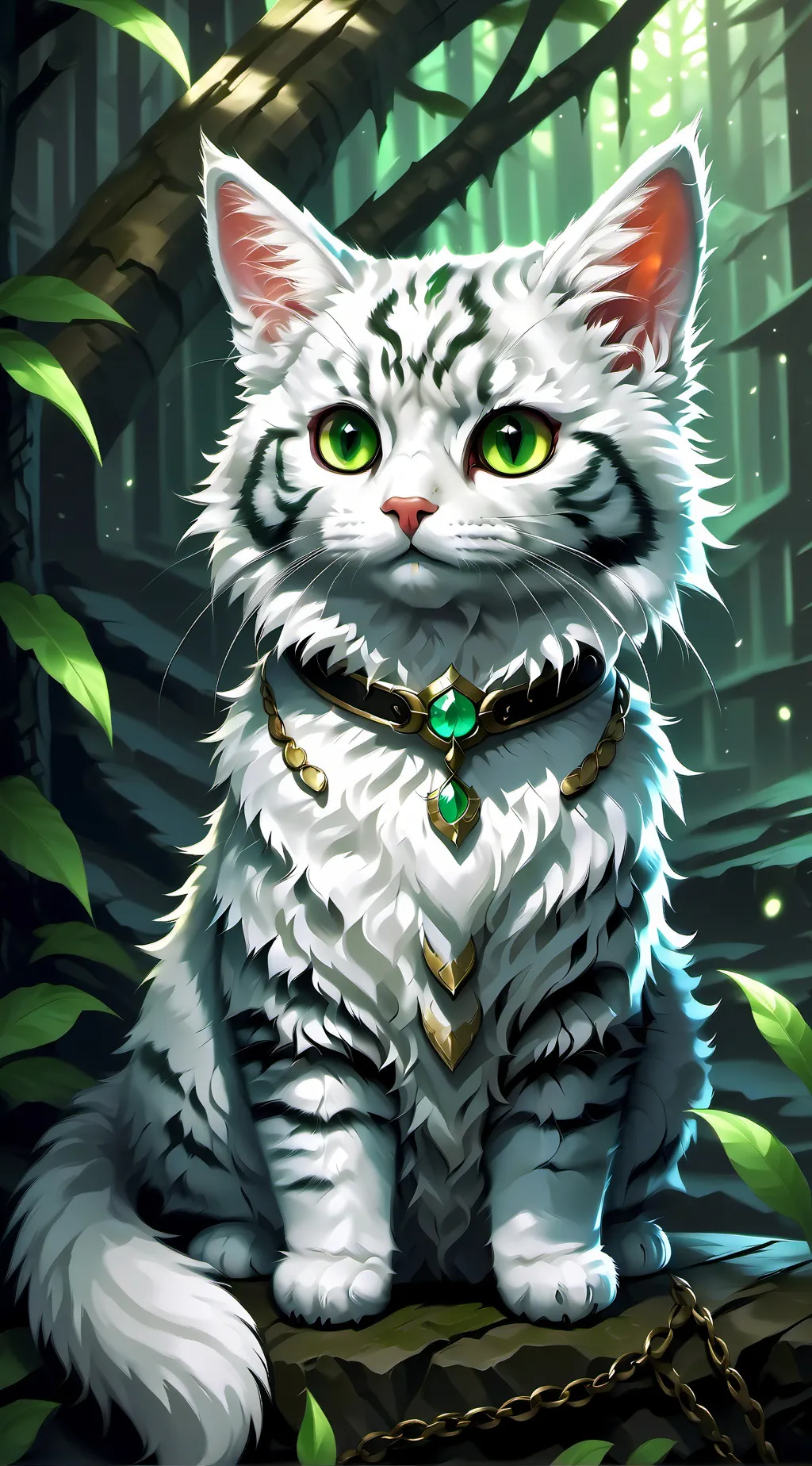 ai character: luna background