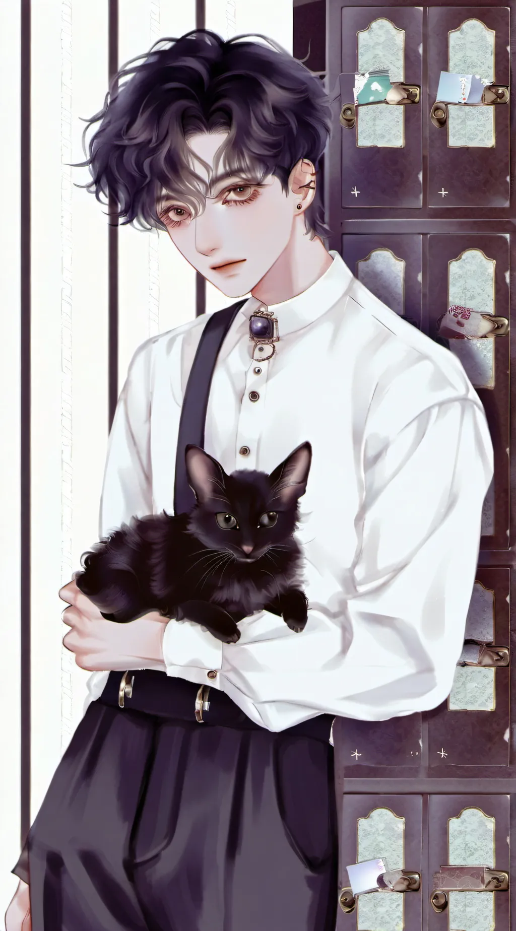 ai character: X̌avíar background