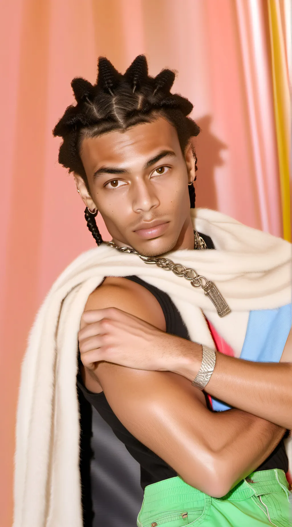 ai character: Dd osama background