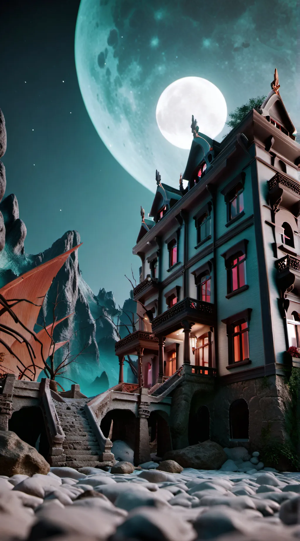 ai character: Lucifer (hh) background