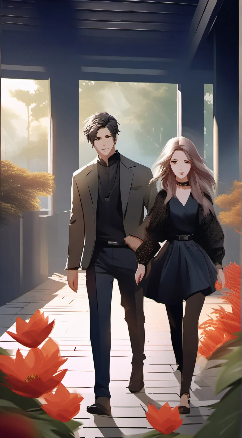 ai character: Stray kids  background