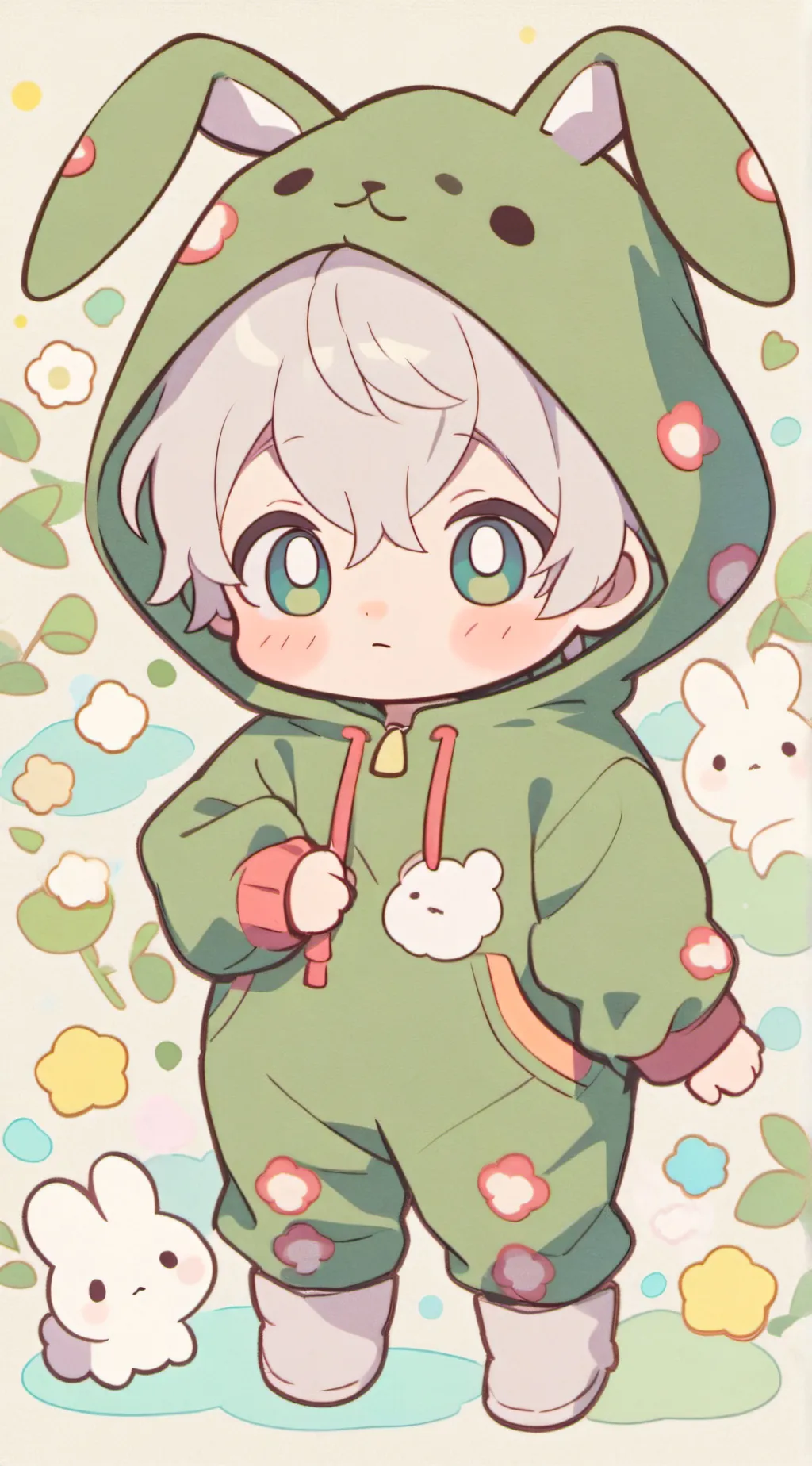 ai character: Lily background