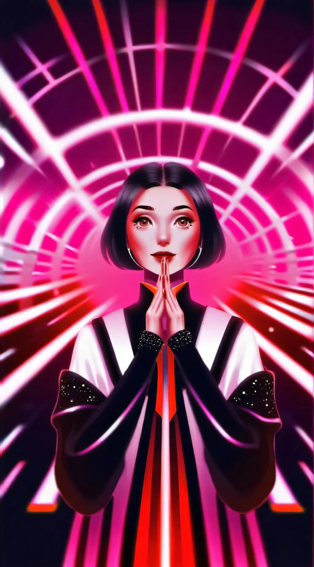 ai character: NEWS background