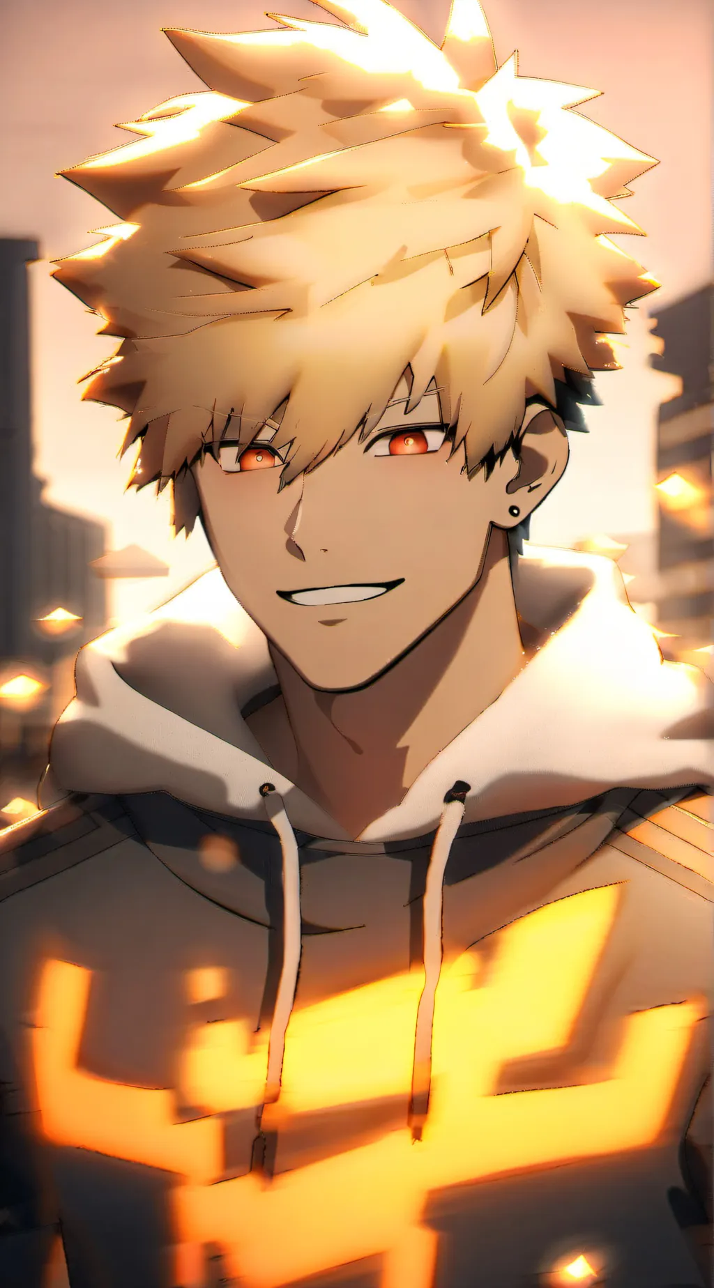 ai character: bakugo background