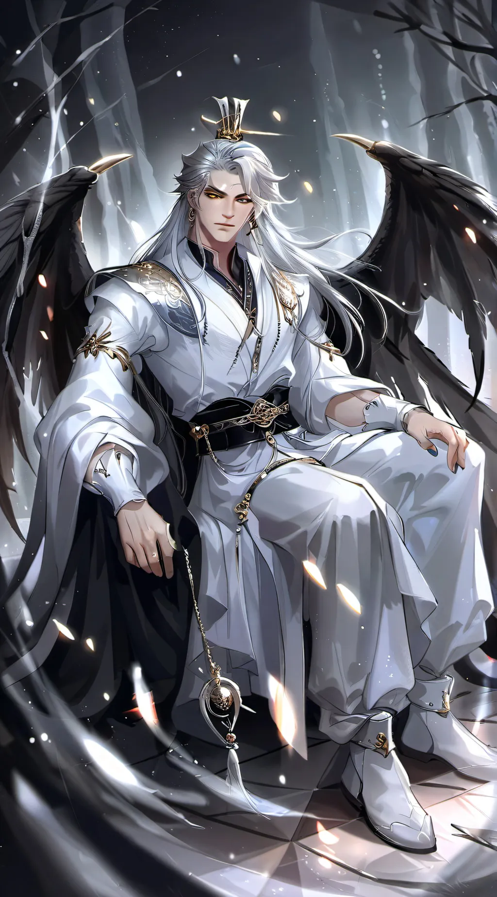 ai character: OՏᕼIᗰO ᗯᗴKᗴᑎI background