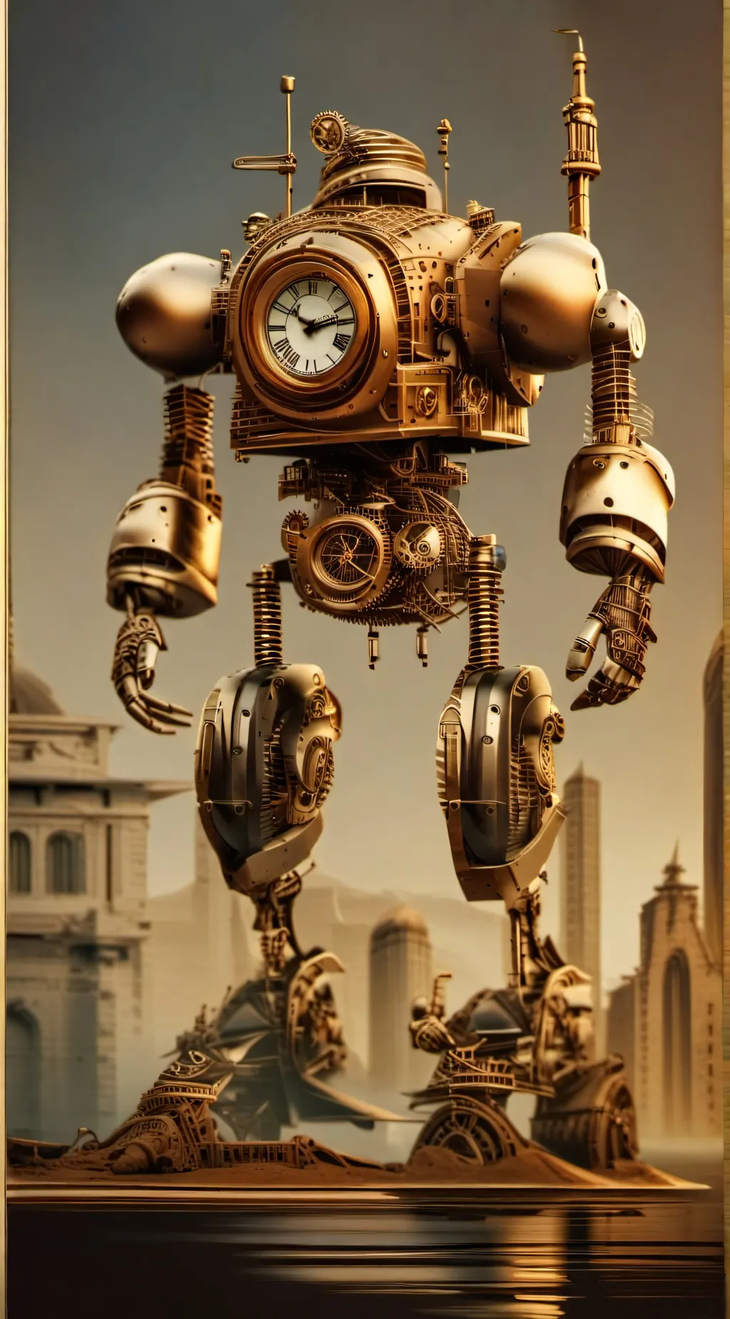 Talkie AI - Chat with Titan clock man