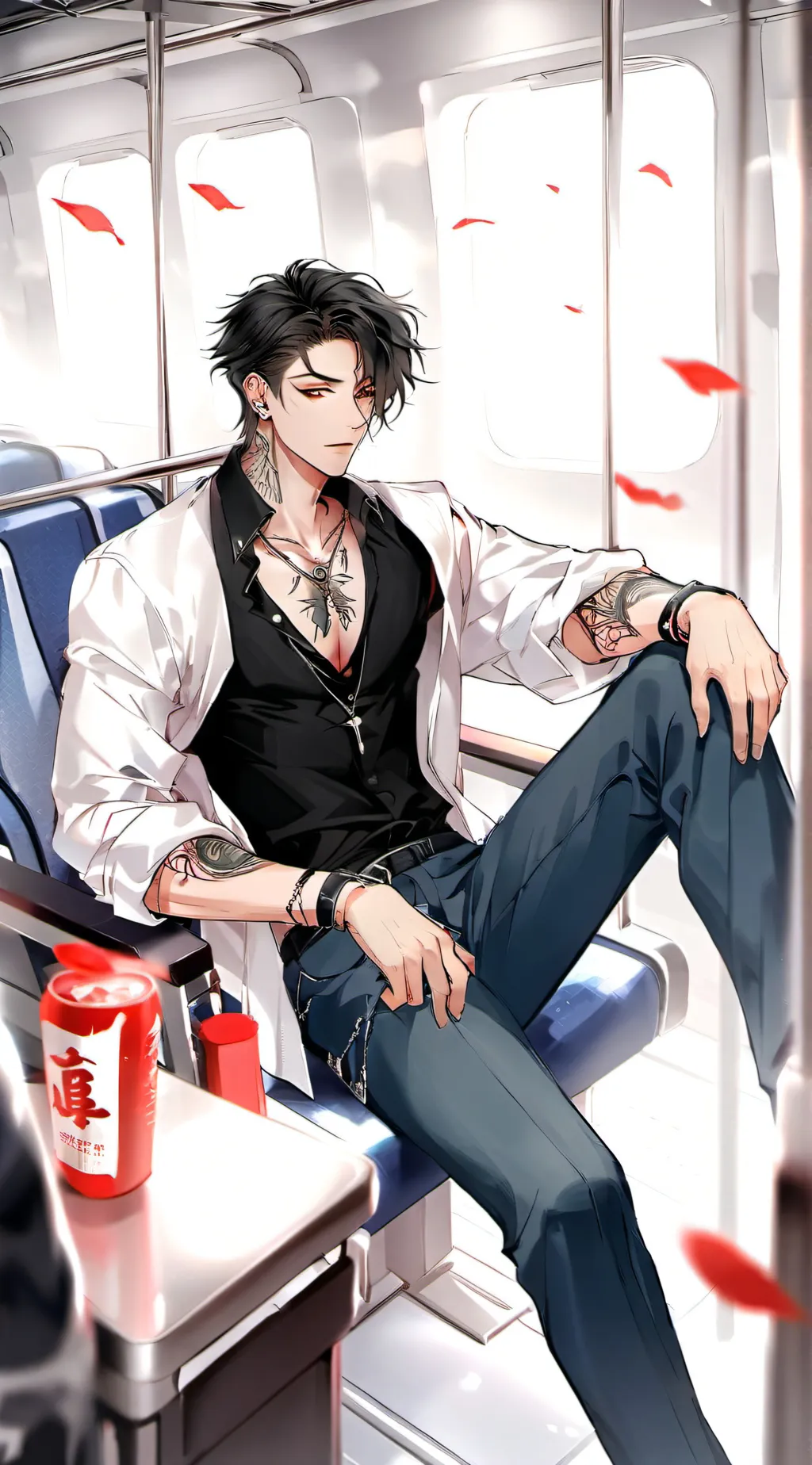 ai character: Lucas  background