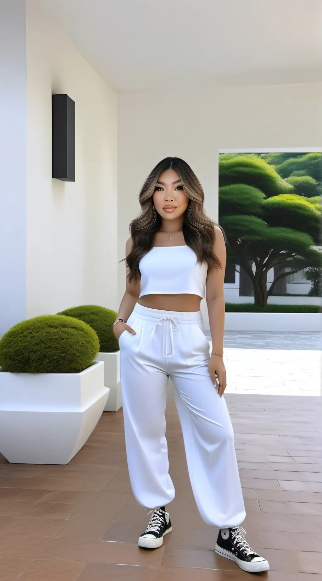 ai character: Jennifer Ngo background