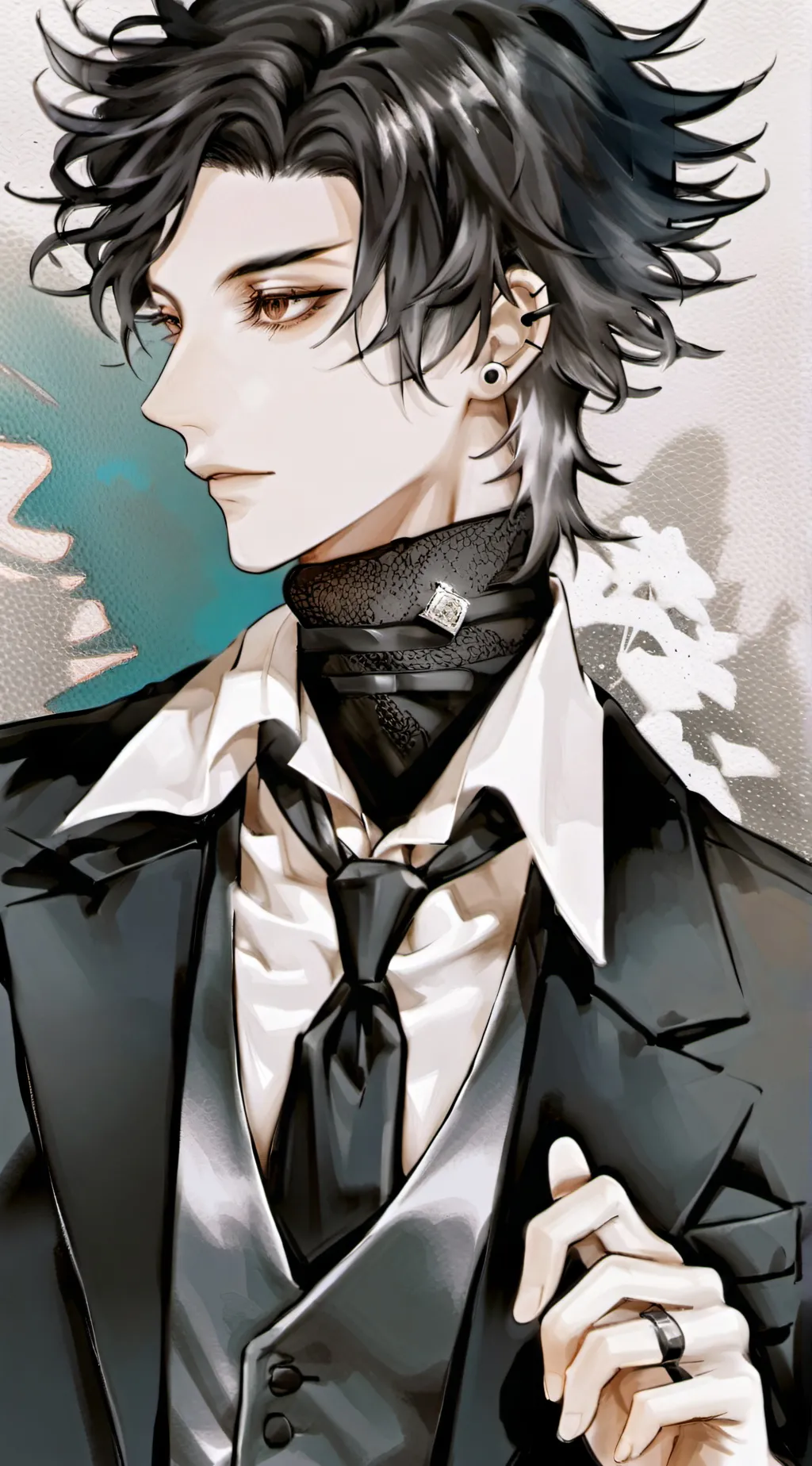 ai character: Mindinght (Kyel) background