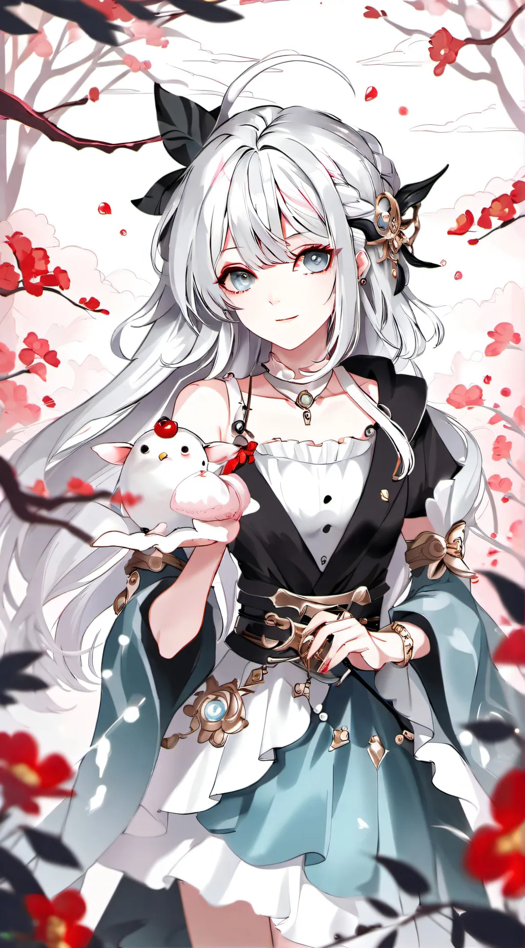 ai character: Nia background