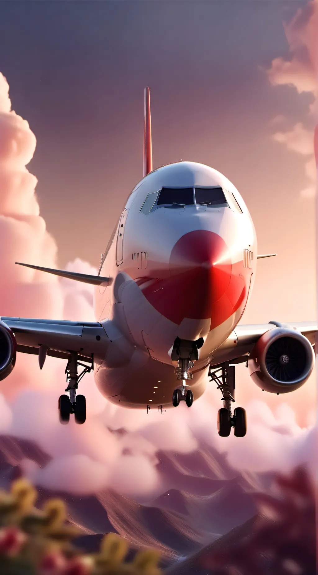 ai character: characters plane background