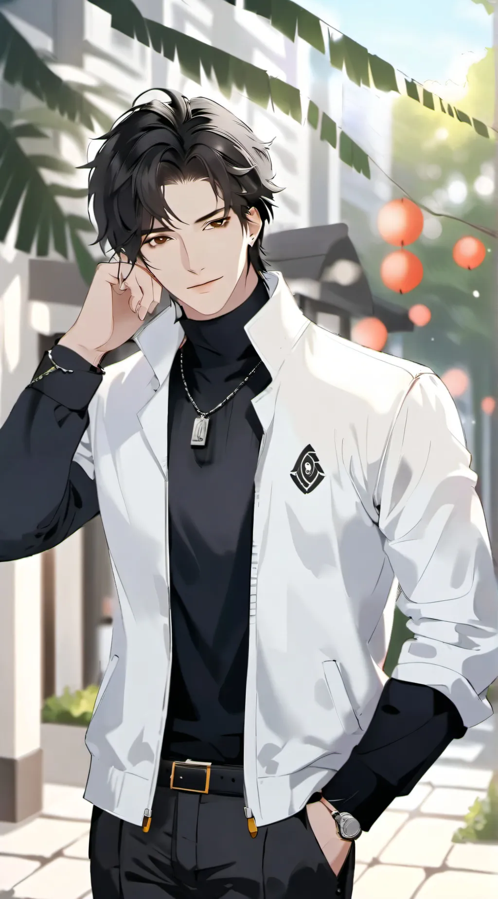 ai character: max background