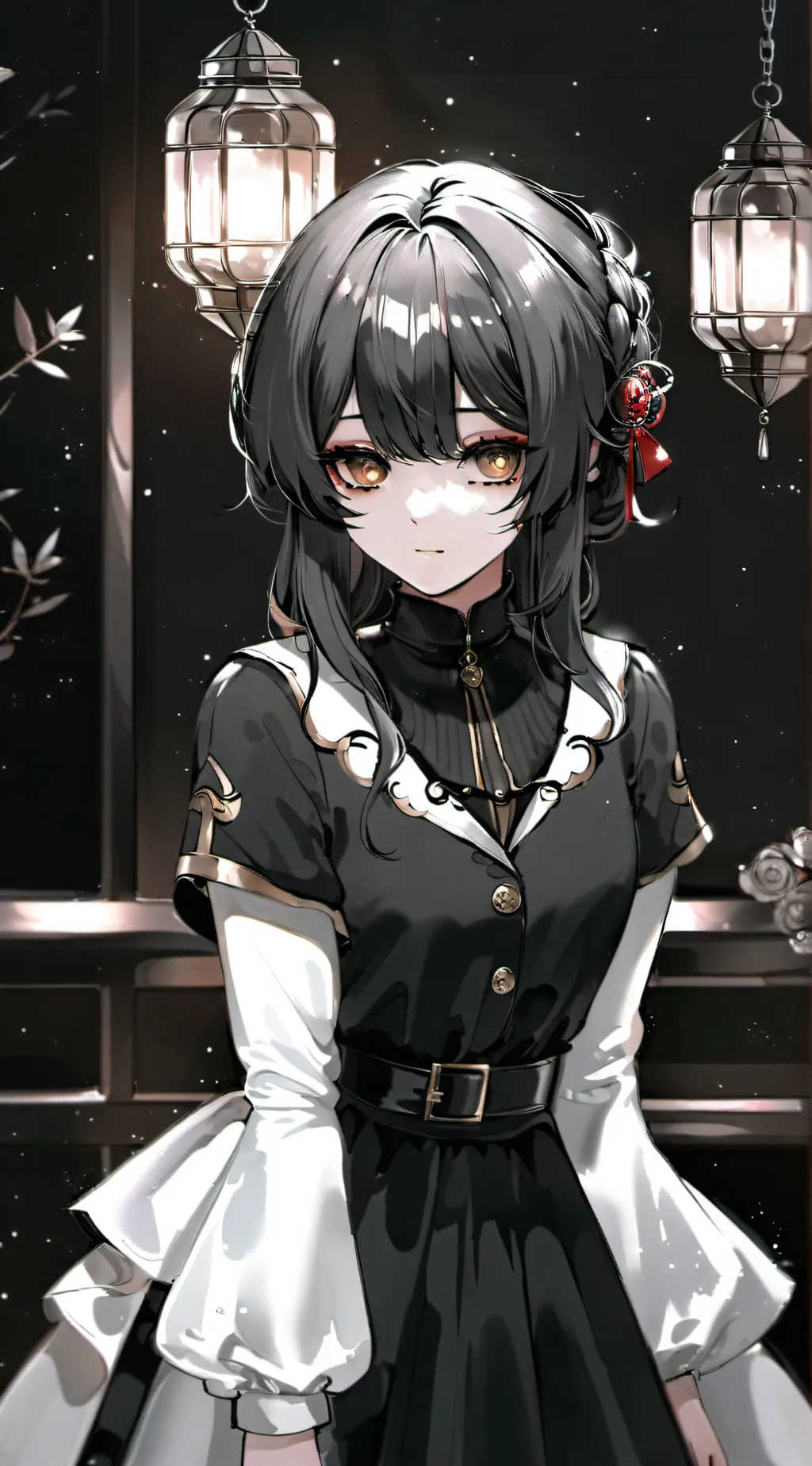 ai character: emo classmate background
