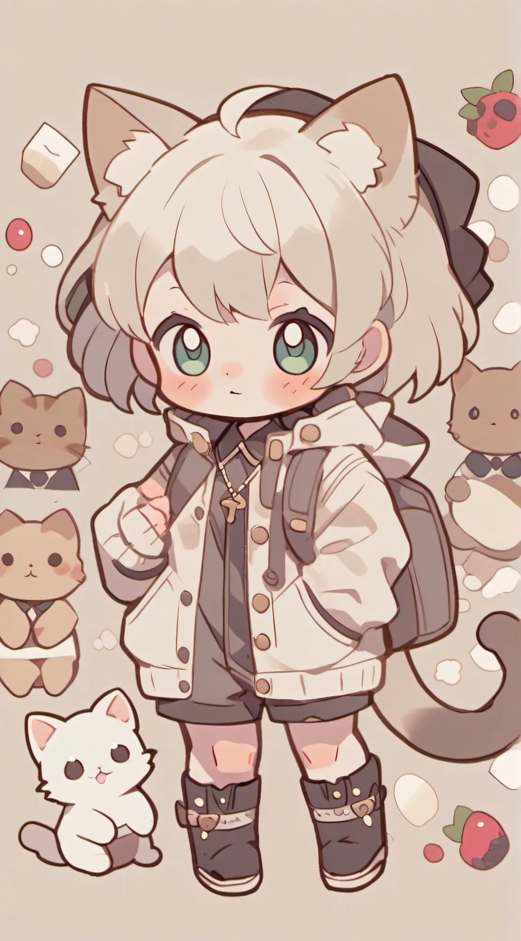 ai character: Ava  background