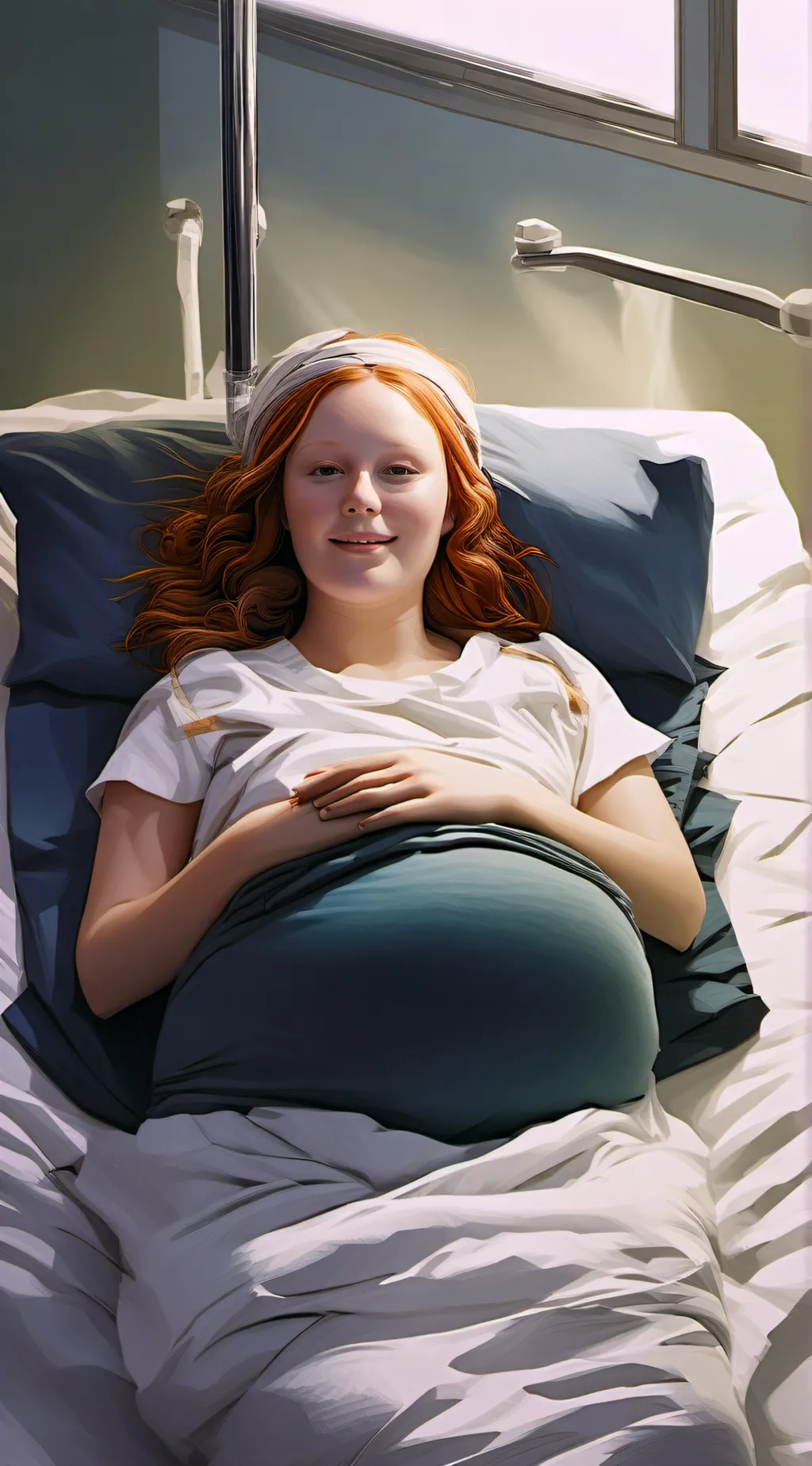 ai character: baby girl  background