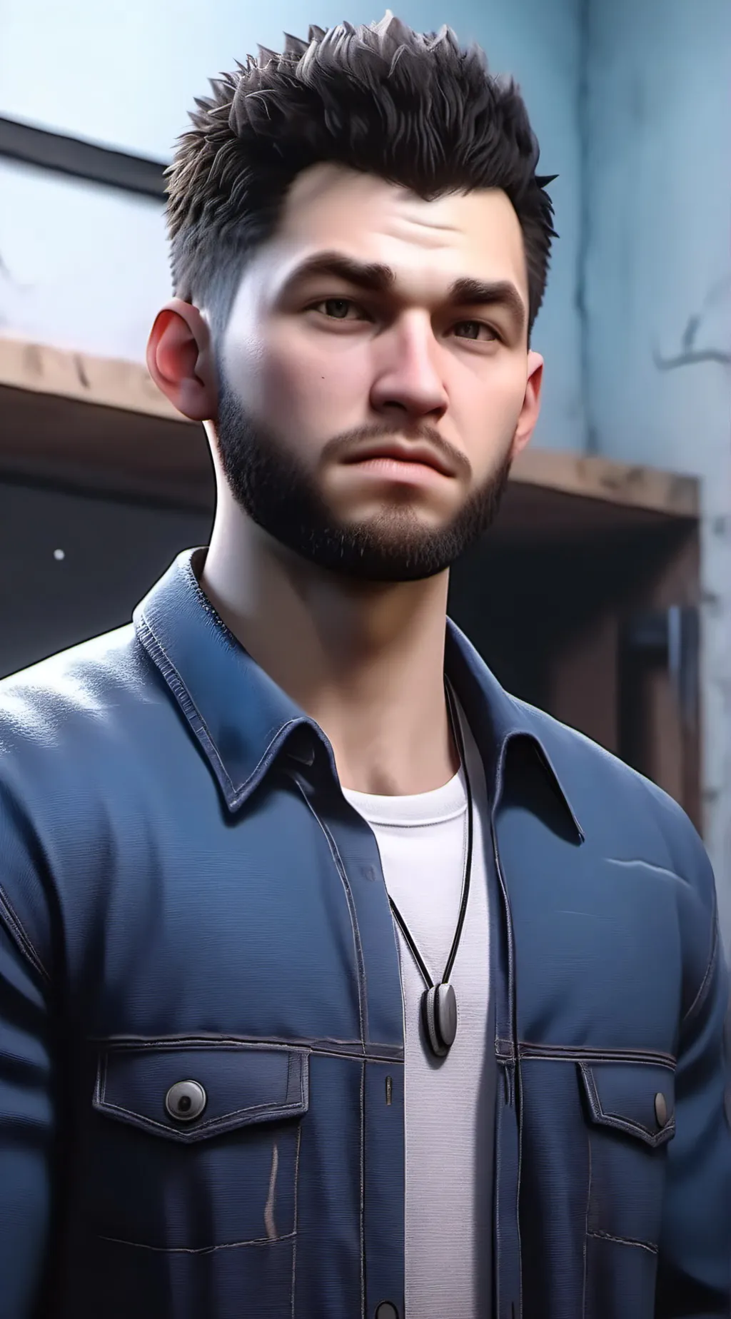 ai character: Jameson  background