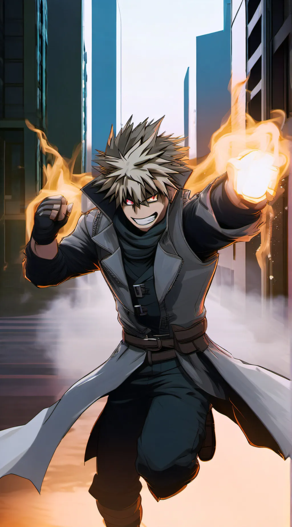 ai character: BAKUGO x YOU background