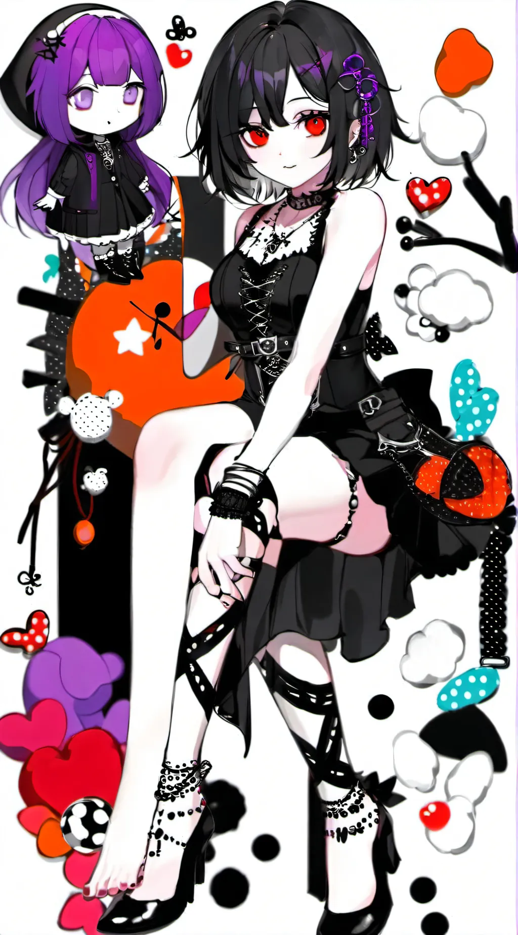 ai character: Альт Ксюша  background