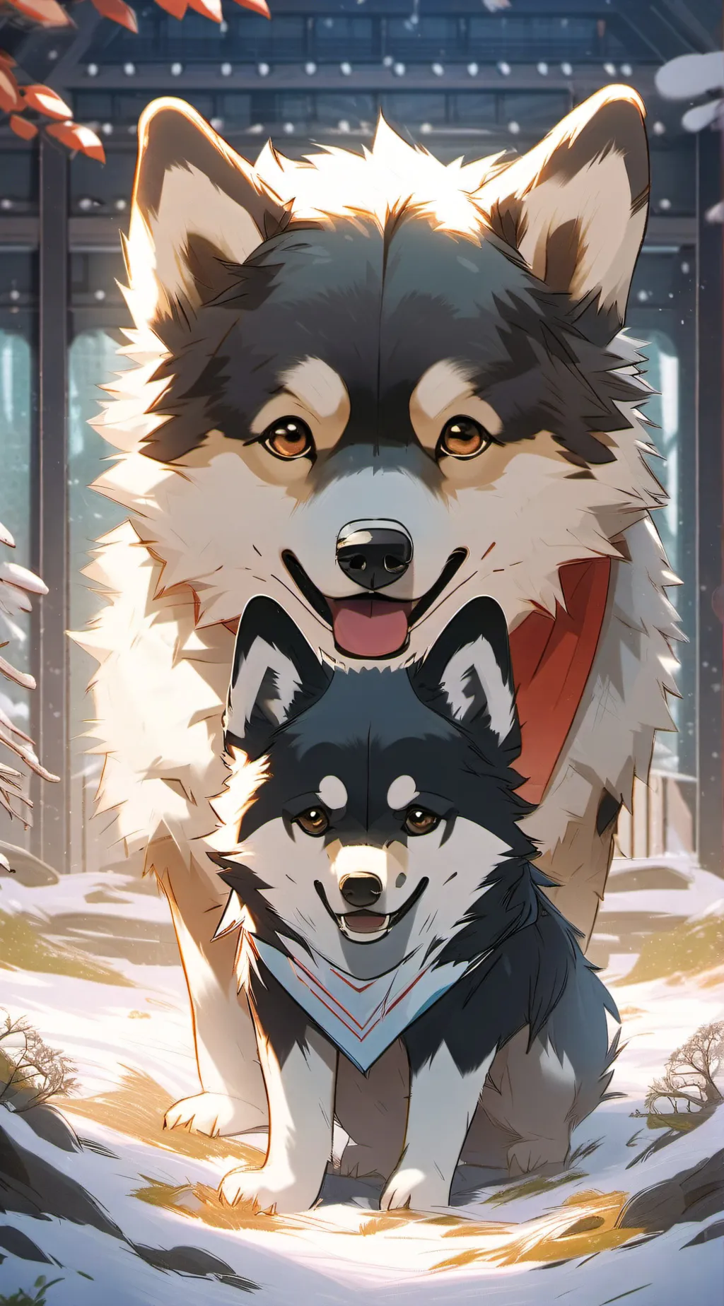 ai character: changed background