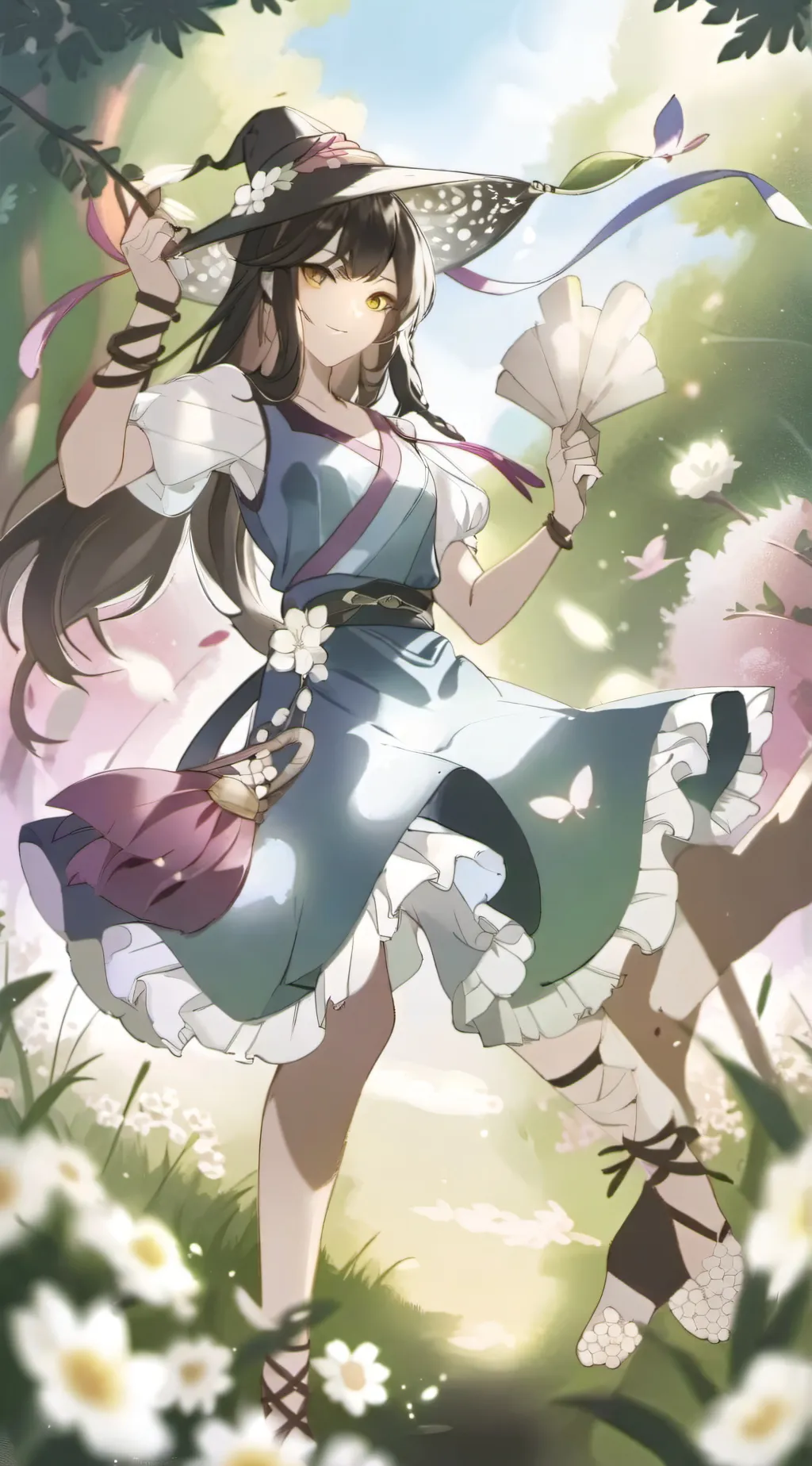 ai character: lily background