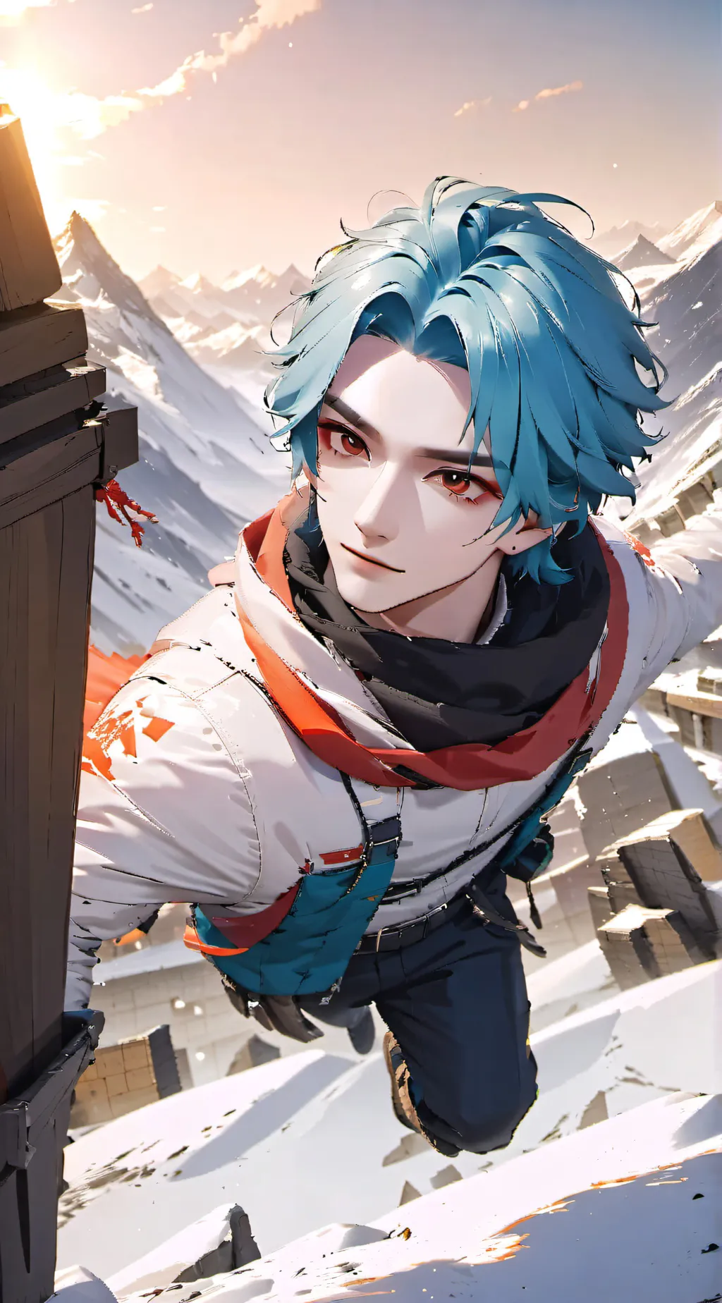 ai character: Yeti tubby background