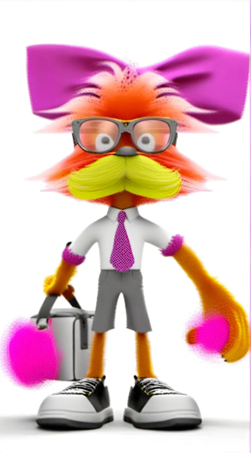 ai character: Preppy Lorax background